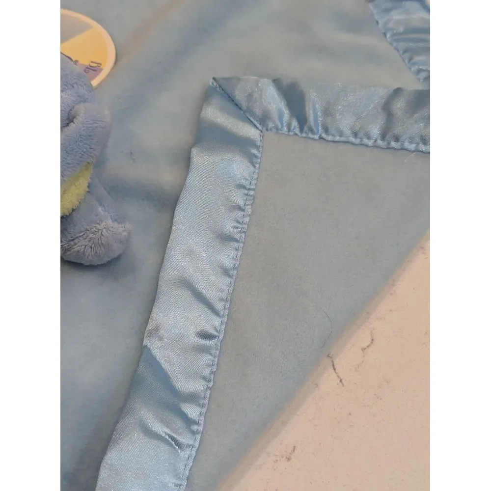 NUNU Blankets and Beyond Dog Blue Green Security Blanket ‎ Lovey Puppy Dog Plush